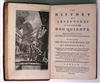 CERVANTES SAAVEDRA, MIGUEL DE.  The History and Adventures of the Renowned Don Quixote de la Mancha.  4 vols.  1770